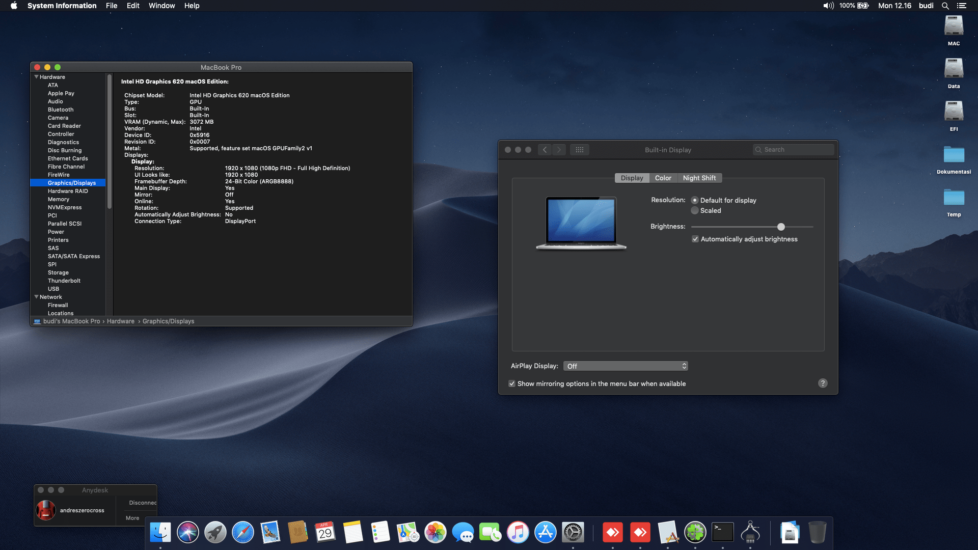 Lenovo Yoga 520 14IKB [Intel HD 620 KabyLake R + I2C Interface] 5